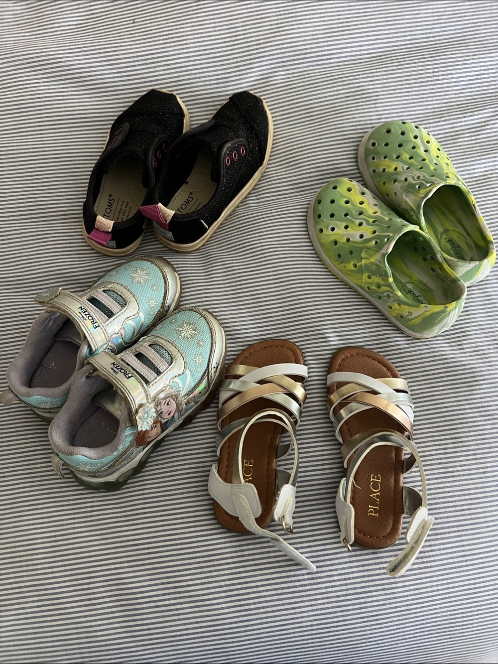 Size 7 toddler shoe lot